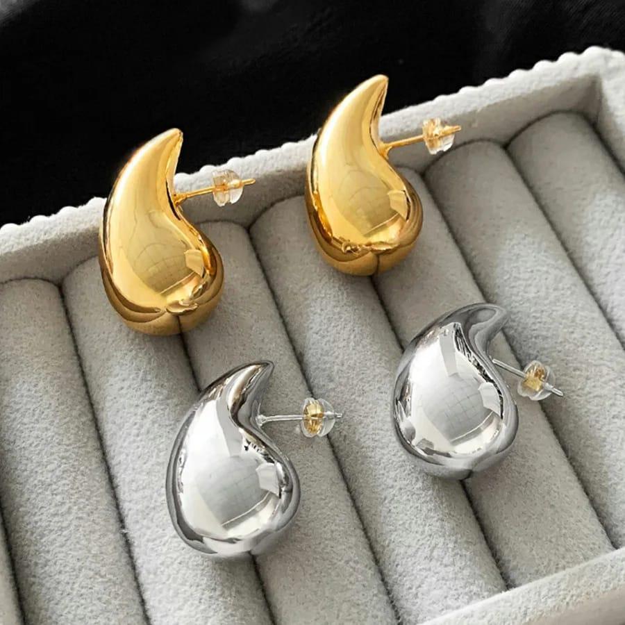 funky gold plated artificial earings