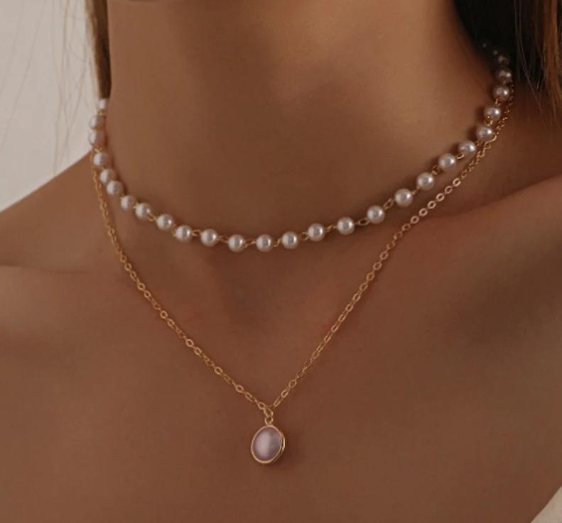girls pearl chain