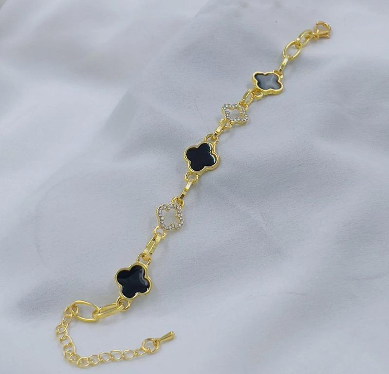 gold plated chain bracelete