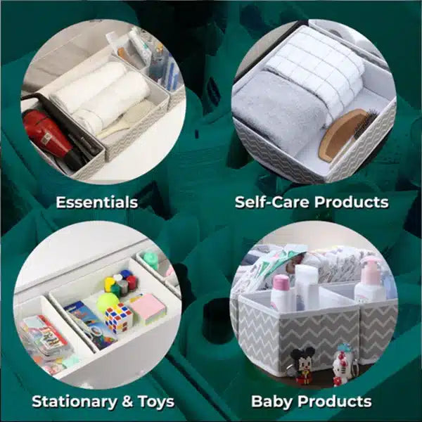 Pack Of 6 Drawer Organizers
