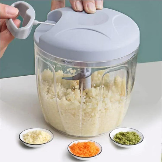hand pull manual food chopper