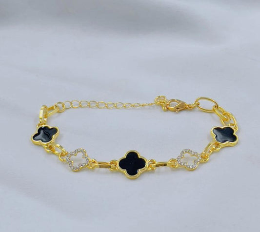 gold plated chain bracelete
