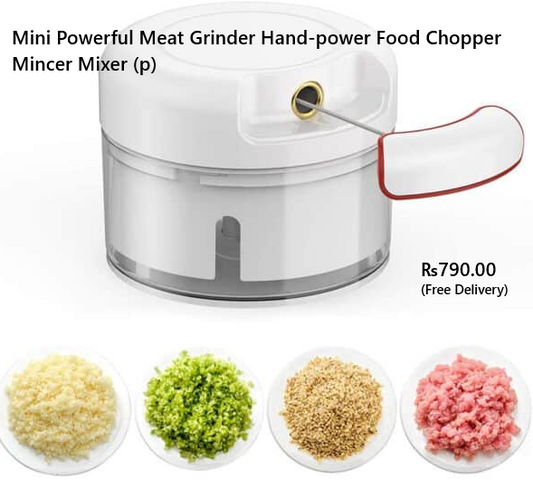 Mini Powerful Meat Grinder hand Power